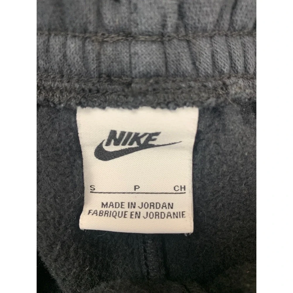Nike Club Men's Training Joggers CJ1616-010 Black Tapered Fleece Men's Small